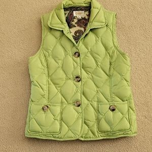 Talbots Quilted Vest